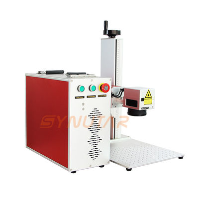 Draagbare 20W glasvezellasermarkeringsmachine Handheld 220V / 50Hz Power