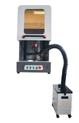 High Power 3D Laser Marking Machine 100W voor diep graveren van gebogen oppervlak