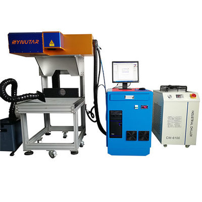 Dynamische CO2-lasermarkeringsmachine voor leer 150W / 250W Maximumcapaciteit