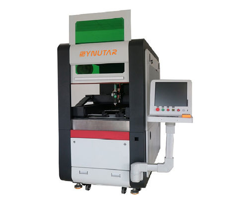 1000w IPG-vezellasersnijmachine voor metaal / juwelen / glazen frame