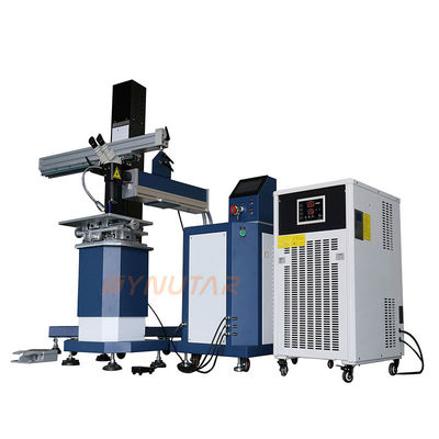 200W / 300W CNC Lasersweismachine voor het repareren van grotere schimmels