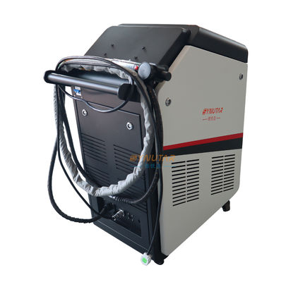 500W verfverwijderingsmachine met gepulseerde laserreiniging voor roest / olie vlekken verwijderen