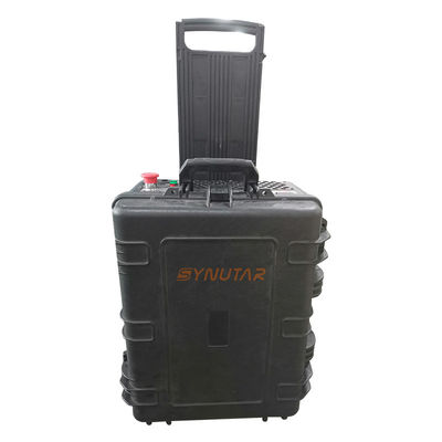 Stabiele handheld pulserende laserreinigingsmachine voor roestverwijdering / schimmelverwijdering