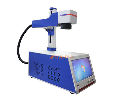 Kleine bureaubladvezellasermarkeringsmachine 100W draagbare lasergraver