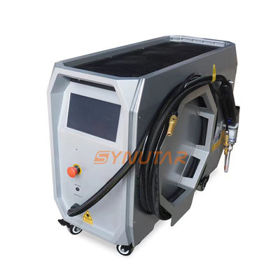 Draagbare luchtgekoelde handheld lasersweismachine AC220V / 50Hz stroomtoevoer