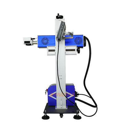 UV / CO2 laser metalen markeringsmachine automatische 20w glasvezel laser marker