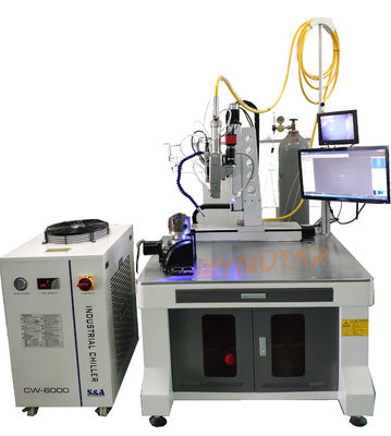 Automatische lasersweismachine met 4 assen 2000W / 3000W voor lithiumbatterijen
