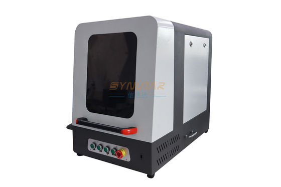 Cylinder 3D lasermarker Metalen gebogen 3D lasergravering apparatuur