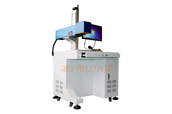 Gekrompen 100W 3D-vezellasermarkeringsmachine voor schimmelgravering