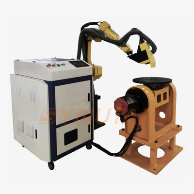 500W Pulsed Laser Reinigingsmachine voor het metaaloppervlak Automatische Robotarm