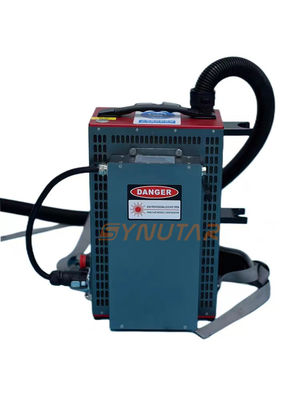 Metalen kleine handheld laser reinigingsmachine 2000W water koelsysteem