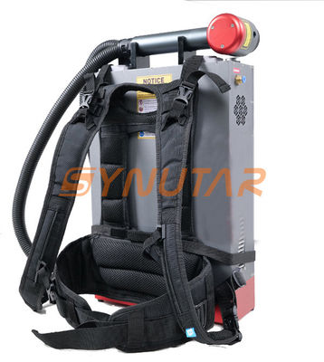 Handheld Backpack Laser Reiniging Machine 220V 100W Roest Reiniging Laser Veiligheid en Verplaatsbaar