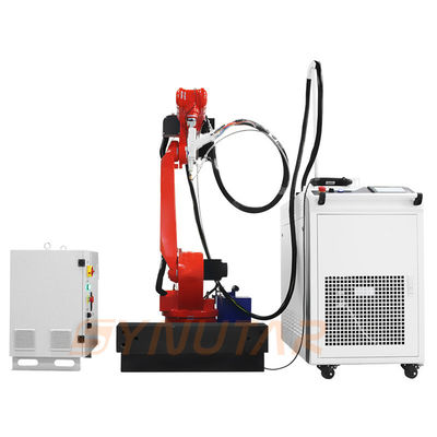 Zes-assige industriële robot lasersweismachine programmabel afstandsbediening tillen