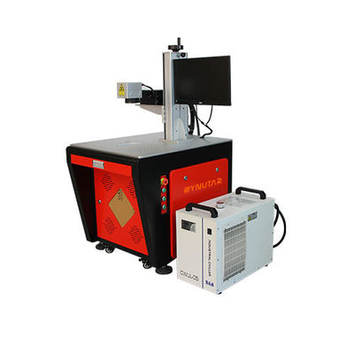220V / 50Hz UV-lasergraveringsmachine voor glazen voorwerpen - gebruiksvriendelijk ontworpen