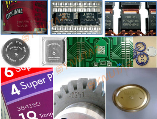 Custom QR Code Laser Marking Machine 30W CO2 Laser Printer Automatisch
