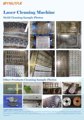 Precision Fiber Pulsed Laser Cleaning Machine 1kHz - 50kHz Pulsfrequentie