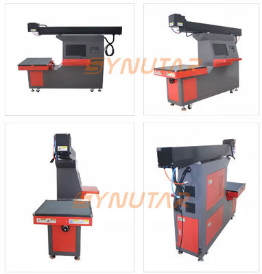AC220V/50Hz/10A stroomtoevoer CO2-lasermarker met EZCAD-software en glaslaserbuis