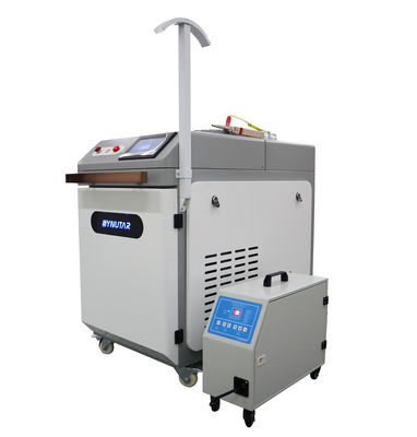 Watergekoelde 1064nm M2&lt;1.2 Handheld Laser Reiniging Machine met 220V/50Hz stroomtoevoer