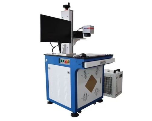 Precision 110mm x 110mm UV lasermarkeringsmachine PC gecontroleerde lasergraver