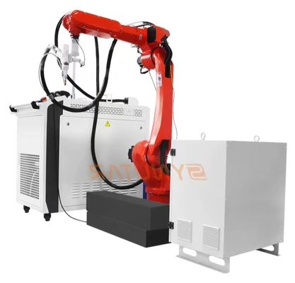 Automatische Laserspoelmachine voor grote oppervlakte met precisievezel