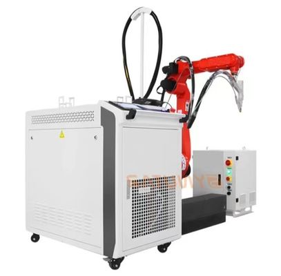 Intelligente lasersweismachine met hoge snelheid en grote oppervlakte met grote lasdiepte