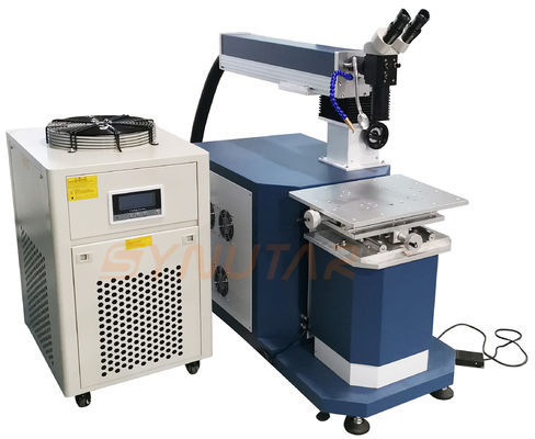 Watergekoelde 1064nm lasersweismachine 300mm x 300mm Werkgebied 0.2-20ms Puls