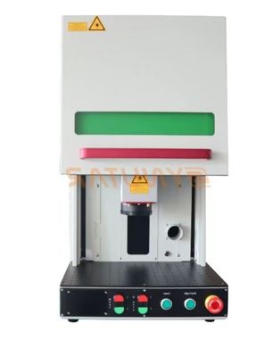 Precieze glasvezellasermarkering voor kleine details 20W-100W laserkracht luchtkoeling systeem