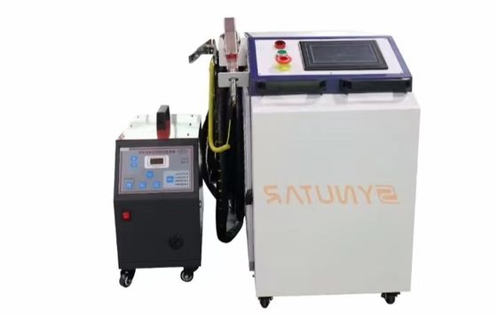 Draagbare handheld lasersweismachine 1-50 Hz pulsfrequentie lichtgewicht ontwerp