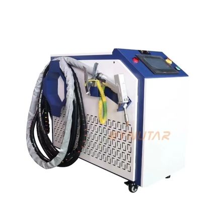 Handheld laser lassen machine met 0,5-5 mm lasdiepte en 1-50Hz laser puls frequentie